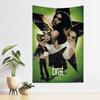 Brat Muziekalbum CCharli Singer Xcx Wandkleed Kamerdecoratie Wandkleed Feest Hangende Achtergrond Kamerdecoratie Babykamer