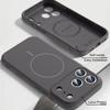 For iPhone 17 Pro Max Case Magnetic For Magsafe Liquid Silicone Soft Cover Coque For iPhone 16 15 14 13 Pro Max 17E 16E