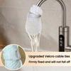 Portable Faucet Filter Cotton Water Purifier Thickened Splash-proof Disposable for Travel Hotel Stay Water Use