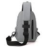 Stylish Unisex Chest Pack - Fashionable Nylon Crossbody Bag for Everyday Use Stylish Nylon Shoulder Bag