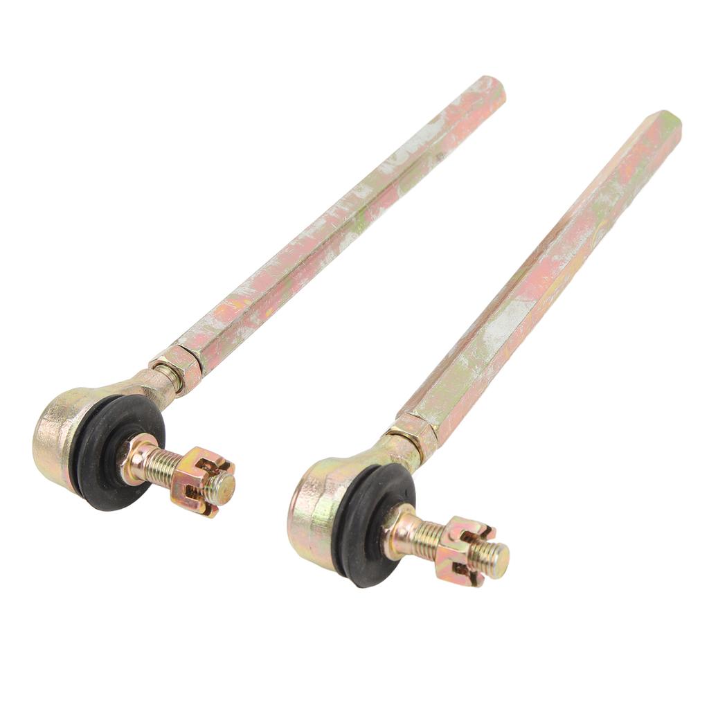 2PCS M10 10mm Tie Rod Ball Joint Steel Alloy Forged Fit For 110cc 125cc 150cc 200cc Mini Quad ATV