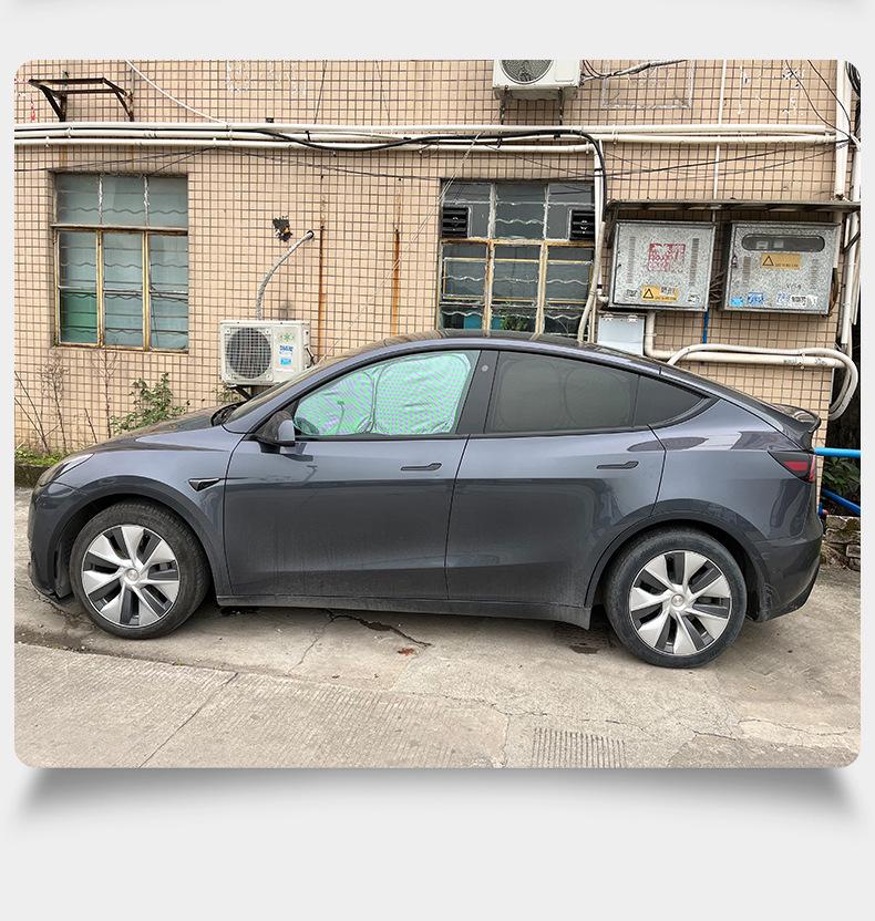 Tesla Model X Frost Crystal Sunshade for Wing Doors & Front Sunroof