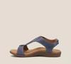 Sandali da donna con supporto per arco plantare piatto e massaggio, con velcro: Ciabatte da Spiaggia Casual