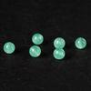 Dongling Jade Chalcedony Green Round Beads for DIY Jewelry Crafting