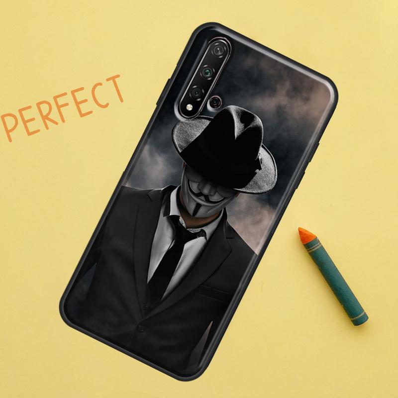 Herren Anzug Hemd Krawatte Hülle Für Huawei Nova Y90 Y70 Y61 Y60 9 10 SE Nova 5T 11i 8i 7i 3i P20 P40 P30 Lite P60 Pro