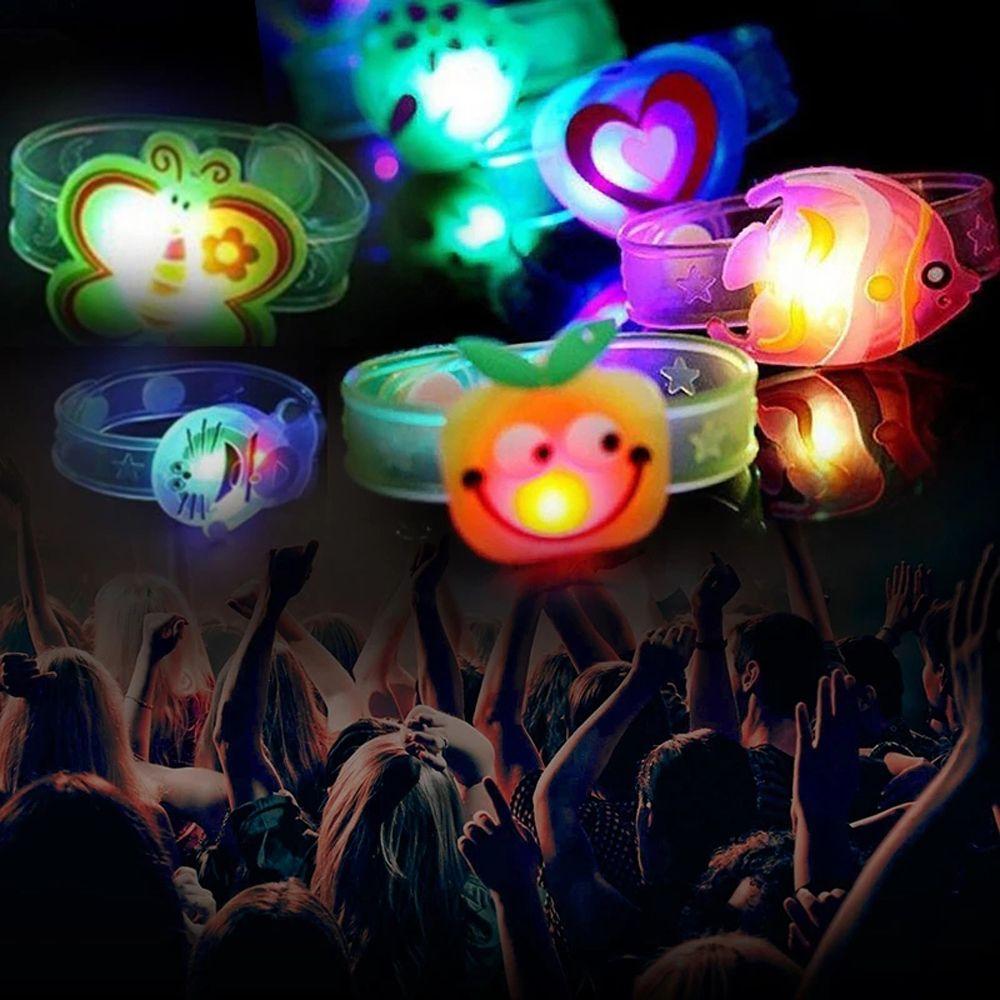 Kids Strap Cartoon Figure LED Lights Watch Luminous Watch Child Electronic Strap LED Wrist Band