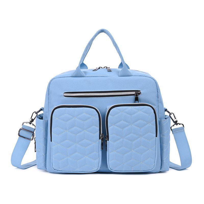 Stylish Diaper Backpack: Fashionable, Large-Capacity Maternity Bag with Changing Pad, Single Shoulder/Crossbody Design