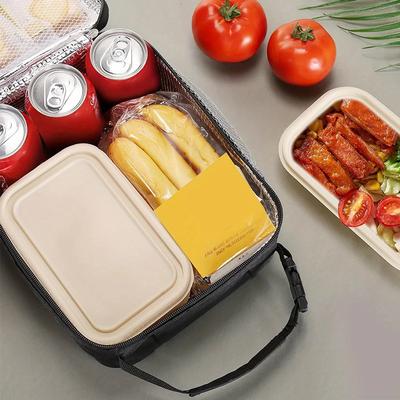 New Large Capacity Insulated Lunch Bag, Aluminum Foil Thickened Waterproof Portable Lunch Box Bag for Students Office Workers
