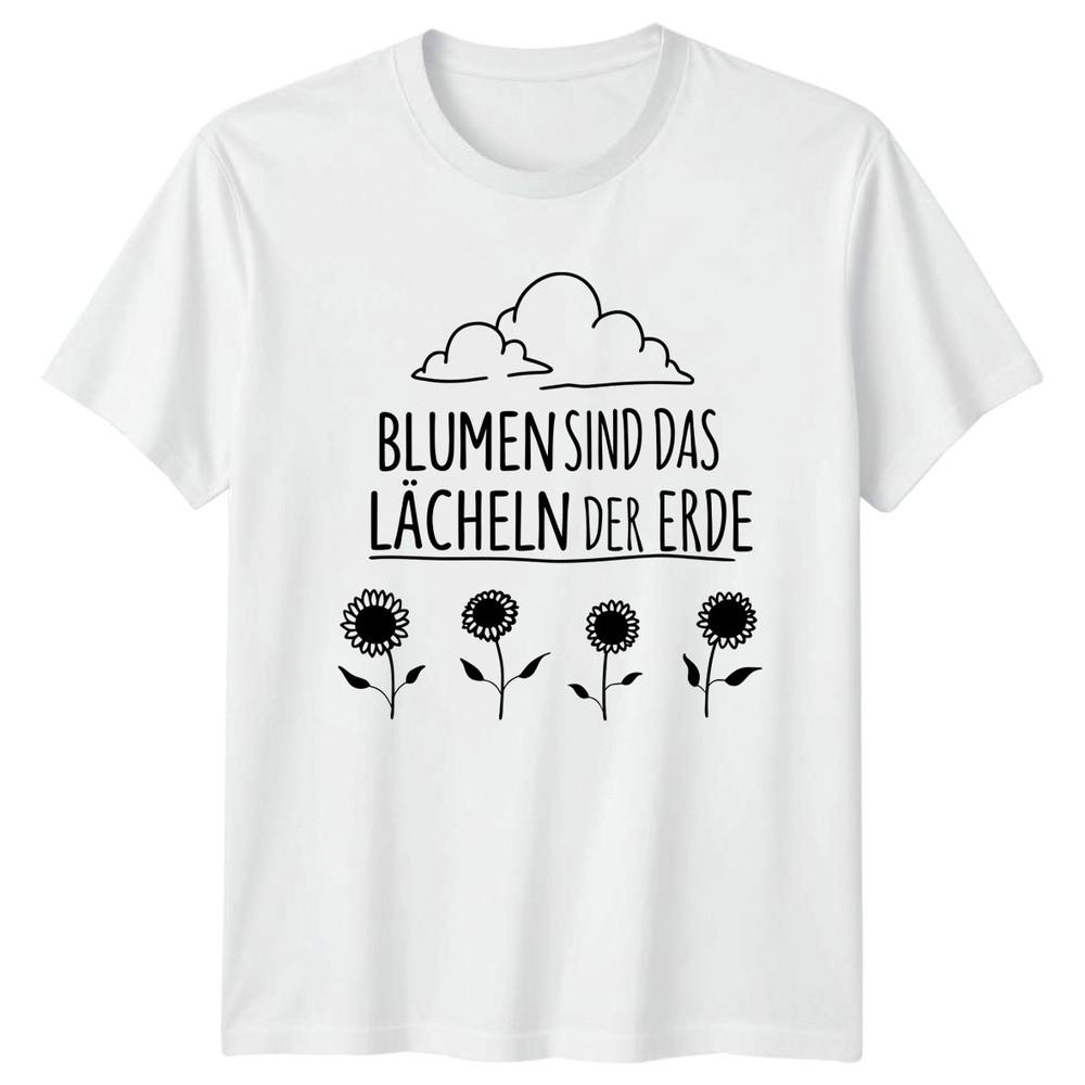 BluUnisex Sind Das Lcheln Der Unisexs TShirt Sunflower Gardening Mothers Day S