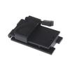 Radio Belt Clip Holder Radio Carry Holster Plastic Compact Secure Black Anti Slip For Law Enforcement Duty Belt