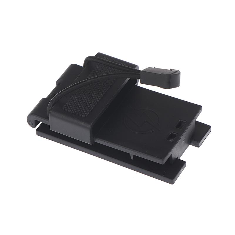 Radio Belt Clip Holder Radio Carry Holster Plastic Compact Secure Black Anti Slip For Law Enforcement Duty Belt