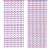 Adorable Pink Cat Paw And Dog Paw Rain Curtain For Festive Pet Birthday Parties