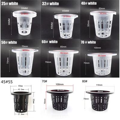 8 Sizes Greenhouse Soilless Mesh Plant Grow Pots Net Basket Holder Vegetable Nursery Cup Tray Sponge Hydroponic Colonization Q1