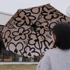Fully Automatic Umbrella for Girls Dual Purpose Sun and Rain Protection Reinforced Sun Umbrella UV Resistant Sun Umbrella