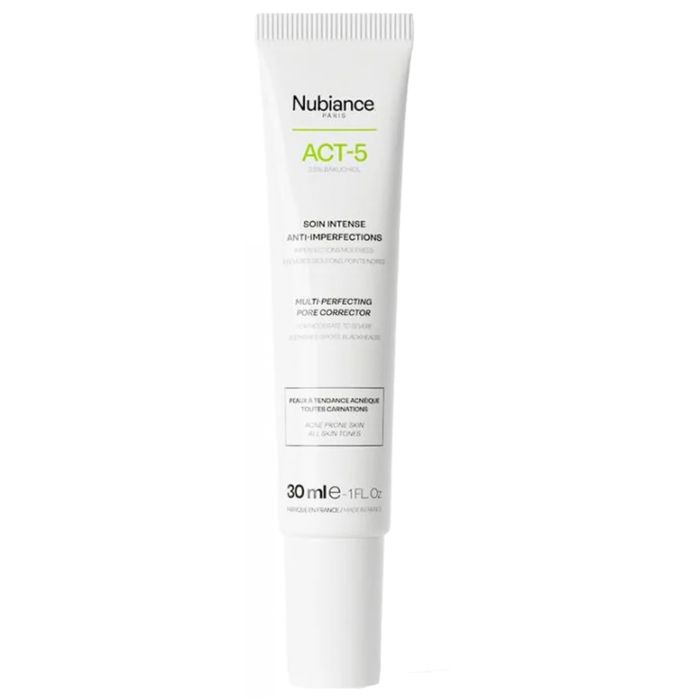 Anti-Blemish Care - Nubiance - ACT-5 - 30ml - Non-Comedogenic - Black and Mixed Skin