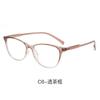 Popular no-degree glasses tr frame ultra-light glasses frame student flat mirror can be equipped with degree anti-blue light