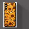 Case for Xiaomi Redmi Note 11 12 Pro 7 8 10 10S 9S 13 Pro Plus 14 11s 12s 9 Funda Phone Cover Sunflower