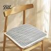 Warm Seat Cushion for Hard Chairs Plush Chair Pad with Ties, Non Slip Lace Trim, Washable Pads Straps 16 x Inch Dining Office Comfortable