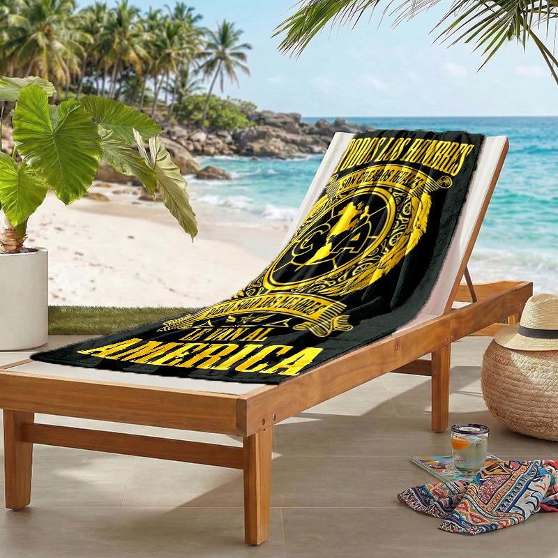 Club Amrica Fashion Beach Towel: Ideal for Summer Adventures Soft, absorbent and quick drying suitable for swimming and bathing