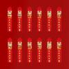 12Pcs/Box Blessing Lucky Red Pocket Original Design Snak Year Red Envelope  New Year