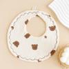 Six-Layer Baby Crinkle Cloth Bib - Soft, Absorbent & Anti-Spit-Up for Newborns
