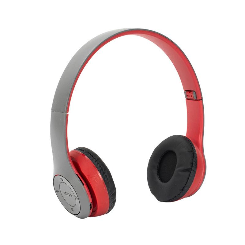 Bluetooth 5.0 Wireless Headphone Foldable HIFI Stereo Bass Earphone Kid Helmet Gift With Mic USB Adaptor For iPhone Game Headset