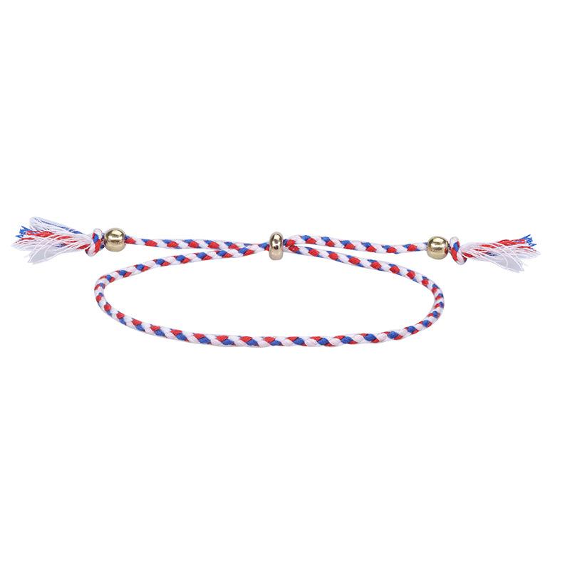 Bracelet Multicolor Bohemia Woven Wrap Friendship Bracelets Handmade Braided Friendship Bracelet Adjustable Colorful