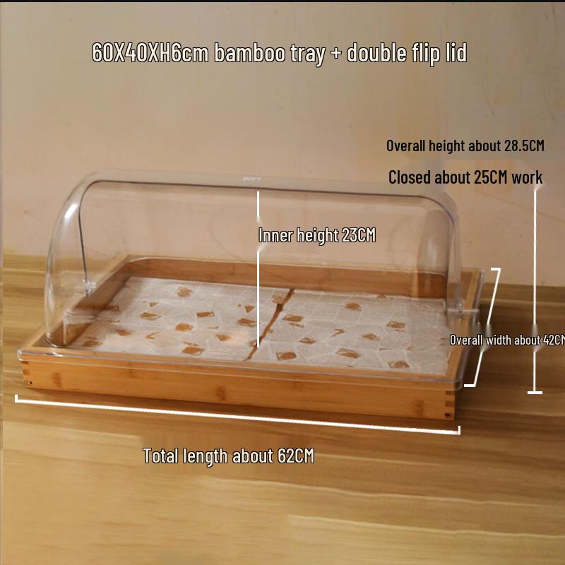 Bamboo Cake & Dessert Display Tray