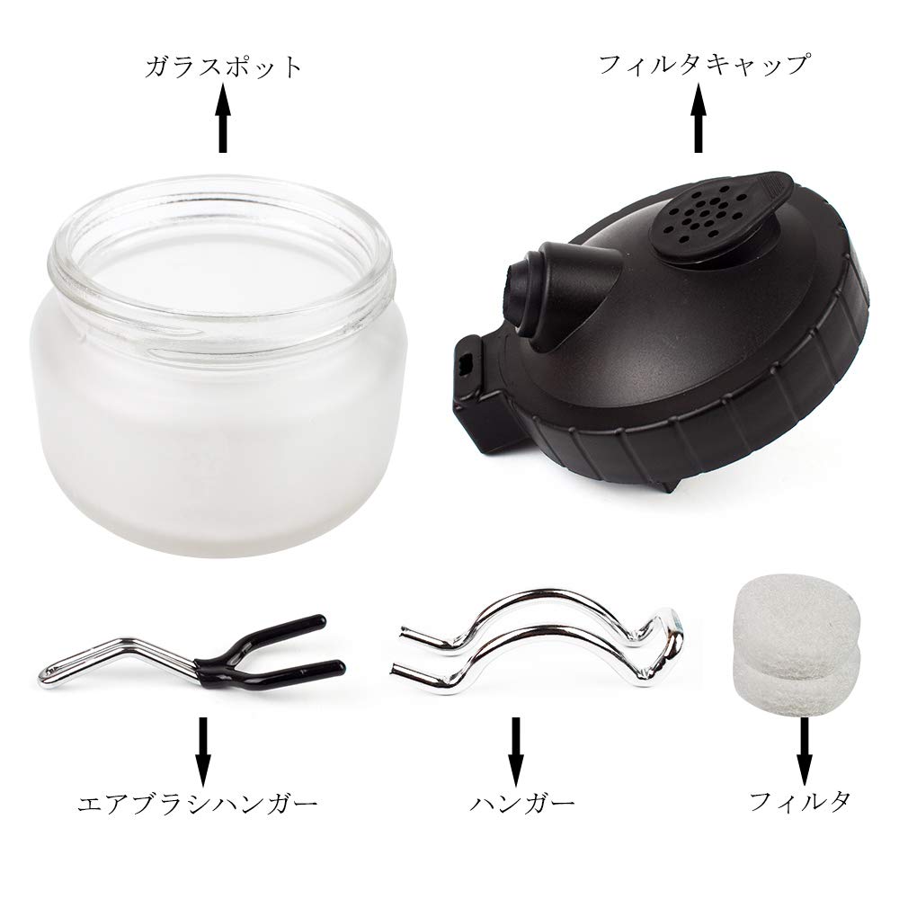 Čistič na airbrush Čisticí láhev na čištění airbrushe s airbrushem Airbrush Nástroj na čištění a opravu airbrushe Sada jehel a štětců na airbrush Kelímek, Láhev,