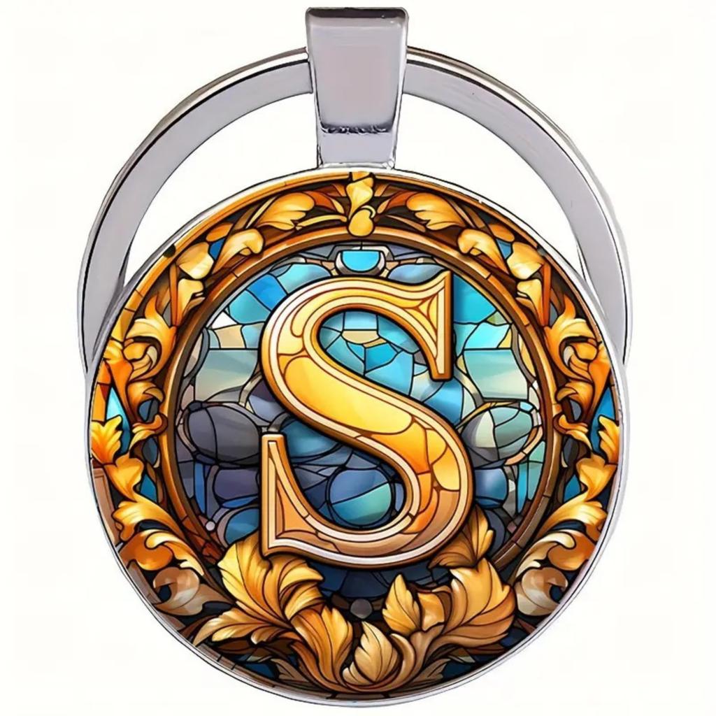 26 English Alphabet Keychain