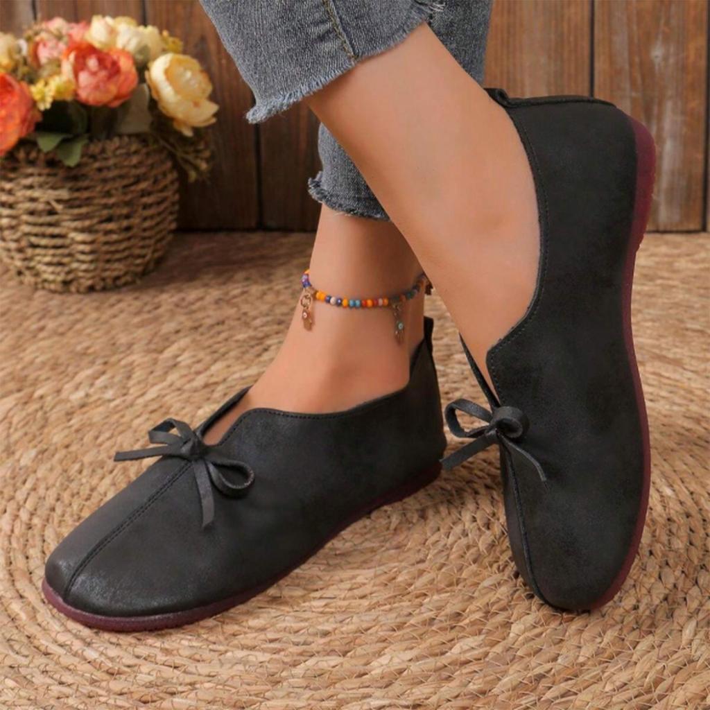 Mocassini Ortopedici Scarpe Per Donna Mocassini Ortopedici In Pelle Scarpe Eleganti Per Donna Scarpe Piatte Leggere Comfort Casuale - Scarpe Da Passeggio Con Fiore