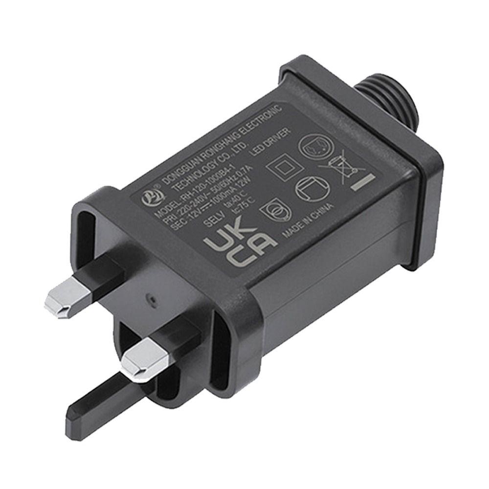 

Универсальный драйвер праздничного освещения AC 110V в DC 12V 1A UK Plug адаптер питания LED трансформатор