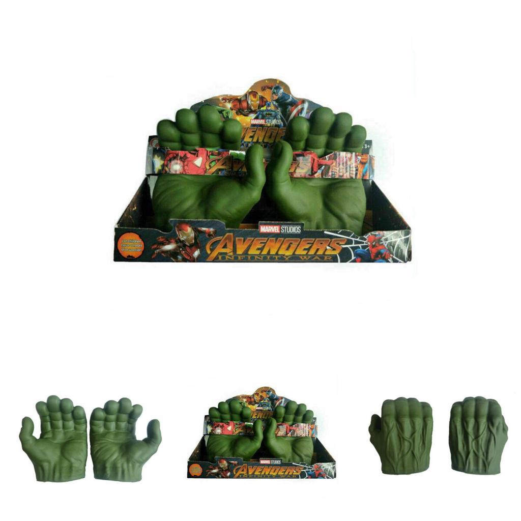 Incredible Hulk Smash Hands Avengers Cosplay Gloves Soft Toy Party Gift