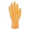 Put On The Plastic Gloves for Playing with And Petting Cats and Massage The Left and Right Little Hands