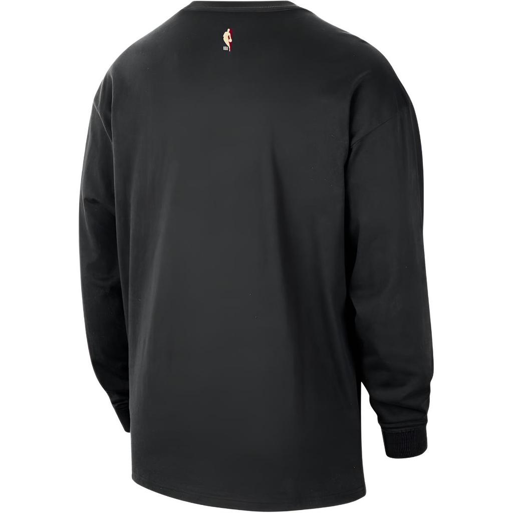 Nike Essentials Philadelphia 76ers Letter Logo Print Lockeres Langarm-T-Shirt Herren Oberteile HV5696-010