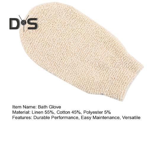 1Pc Bath Glove Exfoliating Massage Scrubbing Shower Glove Easy To Clean Hand Spa Glove for All Skin Types