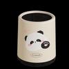 Cartoon Cream Style Household Trash Can