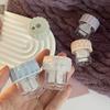 Portable Contact Lenses Cleaning Tools Colored Contact Lens Clean Case Box Plastic Container Storage Holder Eyewear Accessories