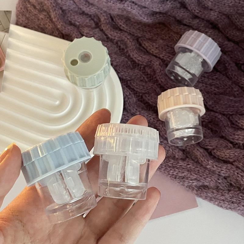 Portable Contact Lenses Cleaning Tools Colored Contact Lens Clean Case Box Plastic Container Storage Holder Eyewear Accessories