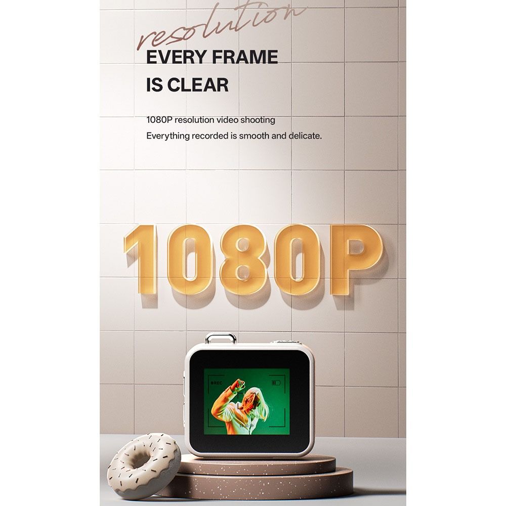 Compact Retro Camera 1080P High Definition CCD Camera Vintage Mini Digital Camera Student