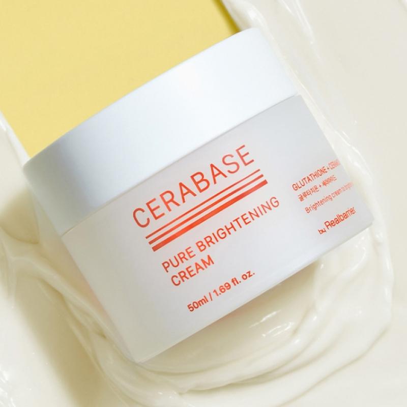 Daiso By Real Barrier Cerabase Pure Brightening Cream 50 Ml