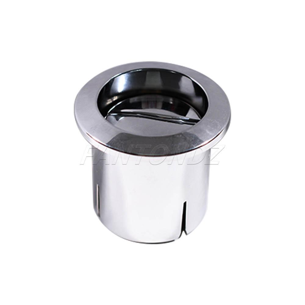 Per Roca D1D Pulsante Doppio Scarico e Aste Spingitori Lisce Corpo Corto AH0002100R Pulsante Cromato Doppio Scarico Vecchio Stile 822040001