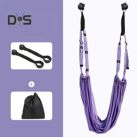 Aerial Yoga Seil Back Bend Assist Trainer Band Rückenschmerzlinderung Taillen-Beinstreckergurt Home Gym Yoga Pilates Ballettgurt Trainingsgerät