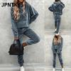 Costume Casual cu Mânecă Lungă pentru Femei JPNTKY