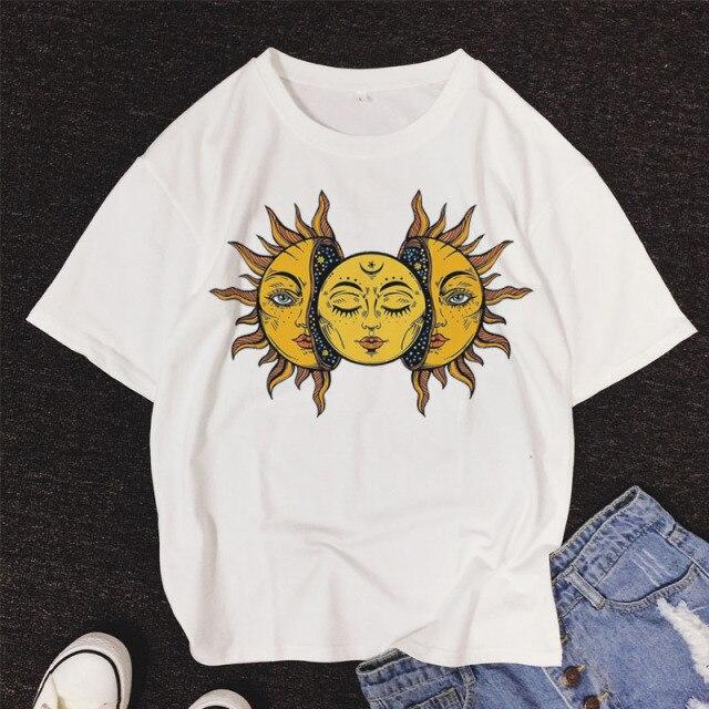 Harajuku Tee Shirt Female Clothes 