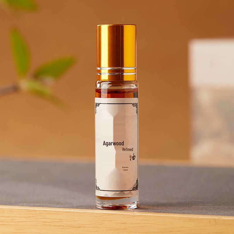 Qinan Agarwood & Sandalwood Aromatherapy Oil - Long-lasting Huanghuali Fragrance