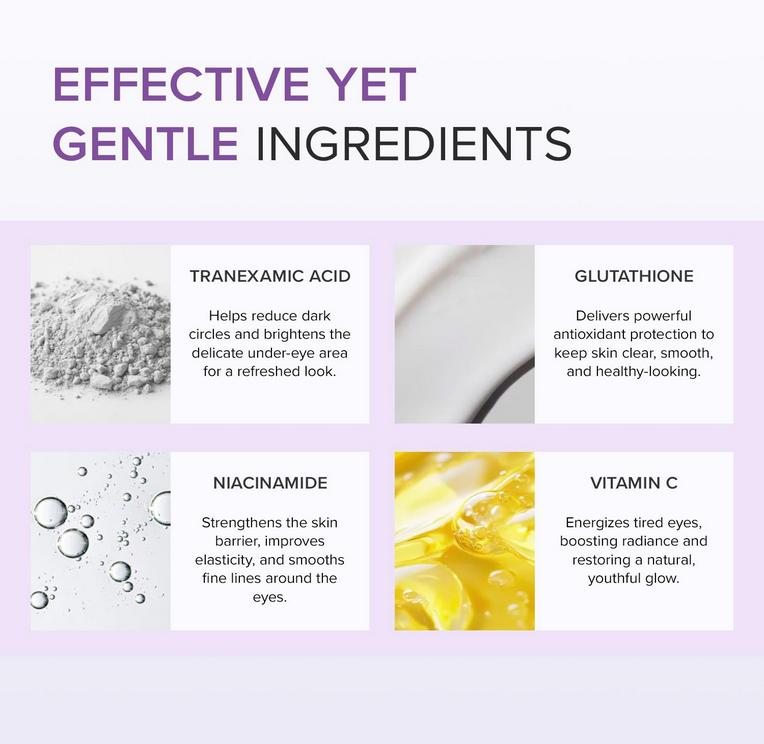 Mary&May Glutathione Eye Cream Special Set (30g+12g X2) / Anti-Aging, Nourishing, Moisturizing, Korean Cosmetics, Kbeauty