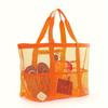Mesh beach bag extra large capacity beach toy storage perfect for the beach and sea