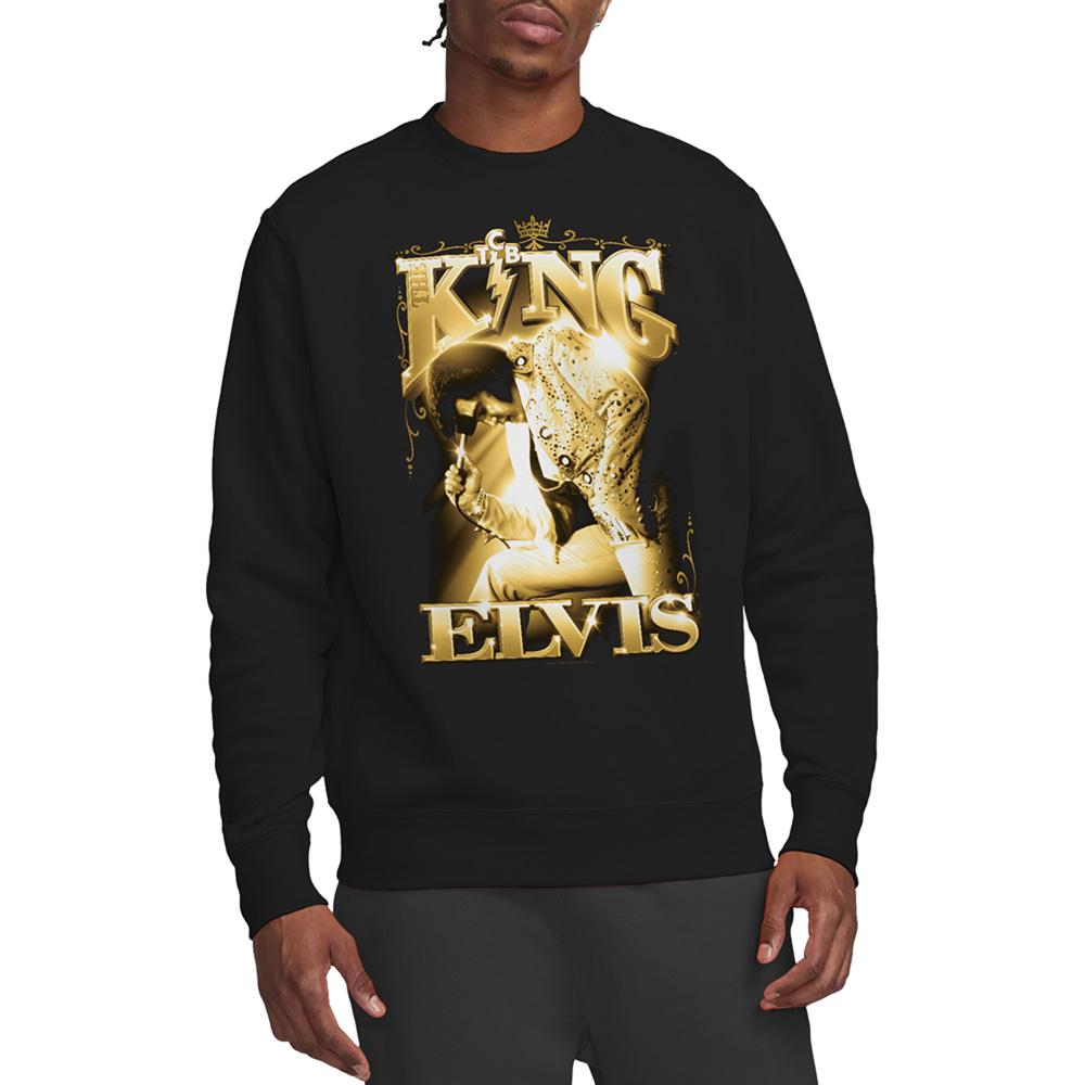 Elvis Presley Unisex Adult The King Sweatshirt