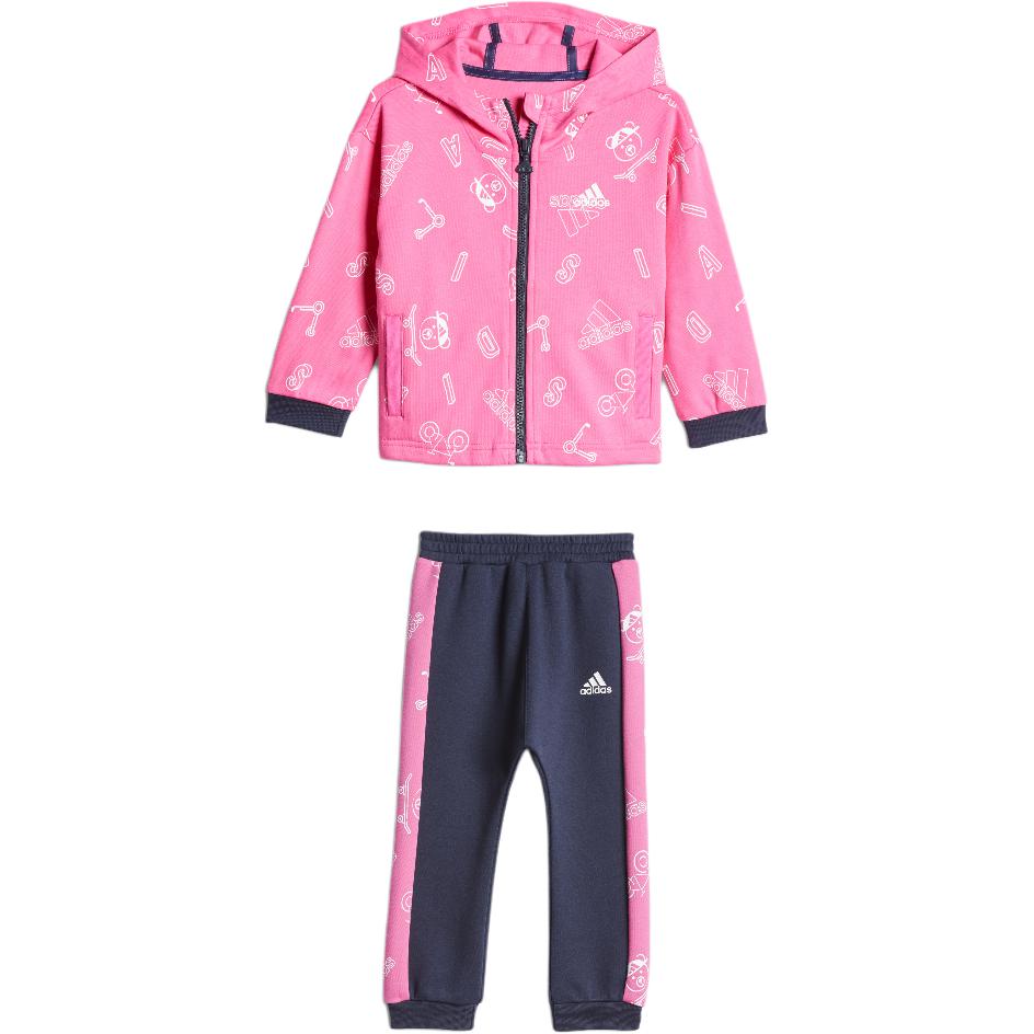 Adidas Casual Sportswear Pink Infant And Toddler H38370 68
